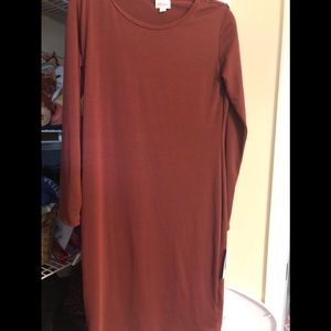 Lularoe Debbie New S Burgandy dress
